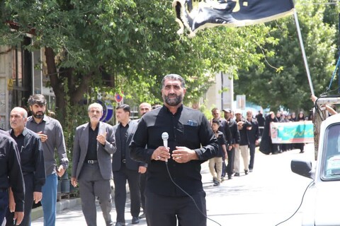 تصاویر / برگزاری مراسم عزاداری سومین روز شهادت امام حسین(ع) در اسدآباد