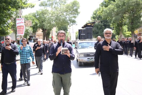 تصاویر / برگزاری مراسم عزاداری سومین روز شهادت امام حسین(ع) در اسدآباد