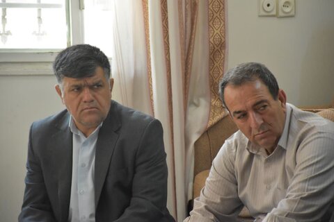 تصاویر دیدار جمعی از مسئولان کوهدشت با خانواده شهید والامقام رضا رضایی