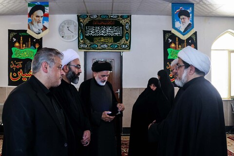 تصاویر| بازدید مشاور رئیس‌جمهور در امور روحانیت از مدرسه علمیه الزهرا خواهران فردوس