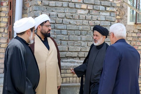 تصاویر| بازدید مشاور رئیس‌جمهور در امور روحانیت از مدرسه علمیه الزهرا خواهران فردوس