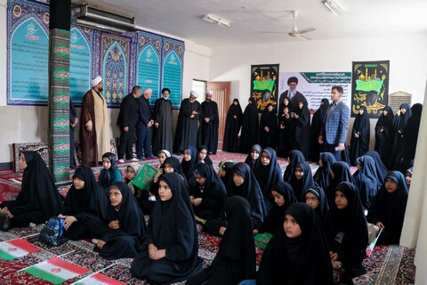 تصاویر| بازدید مشاور رئیس‌جمهور در امور روحانیت از مدرسه علمیه الزهرا خواهران فردوس