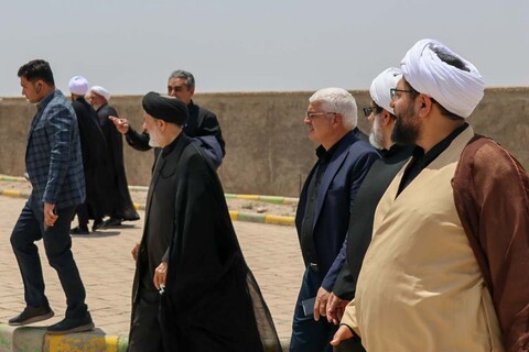 تصاویر| بازدید مشاور رئیس‌جمهور از بنای تاریخی مدرسه علمیه علیا و مدرسه علمیه حبیبیه فردوس