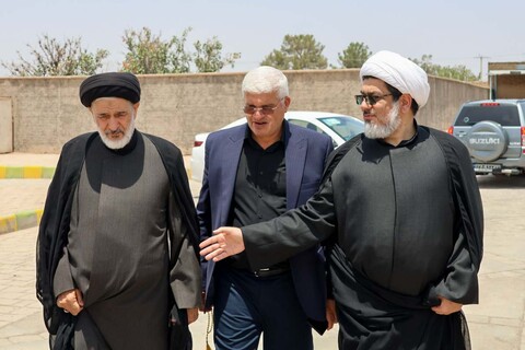 تصاویر| بازدید مشاور رئیس‌جمهور از بنای تاریخی مدرسه علمیه علیا و مدرسه علمیه حبیبیه فردوس