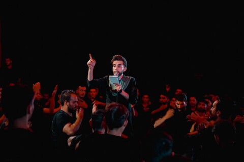 تصاویر/ اولین شب از عزاداری دهه دوم محرم هیئت حسین جان ارومیه