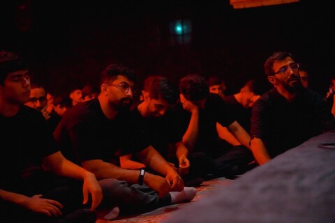 تصاویر/ اولین شب از عزاداری دهه دوم محرم هیئت حسین جان ارومیه