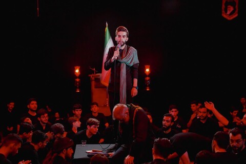 تصاویر/ اولین شب از عزاداری دهه دوم محرم هیئت حسین جان ارومیه