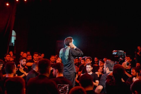 تصاویر/ اولین شب از عزاداری دهه دوم محرم هیئت حسین جان ارومیه