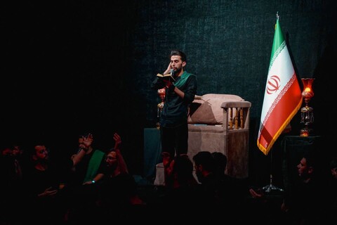 تصاویر/ اولین شب از عزاداری دهه دوم محرم هیئت حسین جان ارومیه