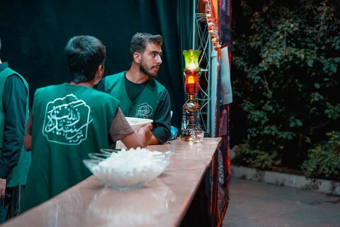 تصاویر/ اولین شب از عزاداری دهه دوم محرم هیئت حسین جان ارومیه