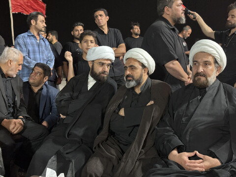 تصاویر / مراسم عزاداری شهادت امام سجاد (ع) در قم