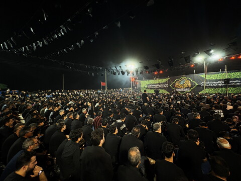 تصاویر / مراسم عزاداری شهادت امام سجاد (ع) در قم