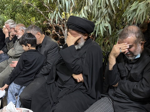 تصاویر / مراسم عزاداری شهادت امام سجاد (ع) در قم