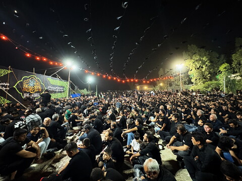 تصاویر / مراسم عزاداری شهادت امام سجاد (ع) در قم