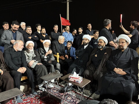 تصاویر / مراسم عزاداری شهادت امام سجاد (ع) در قم