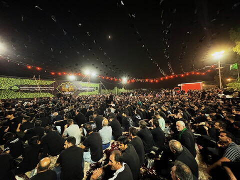 تصاویر / مراسم عزاداری شهادت امام سجاد (ع) در قم