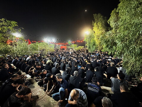 تصاویر / مراسم عزاداری شهادت امام سجاد (ع) در قم