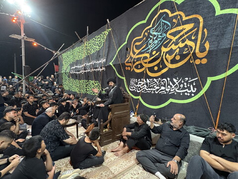 تصاویر / مراسم عزاداری شهادت امام سجاد (ع) در قم