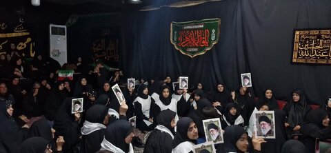 تصاویر/برگزاری اجتماع زینبیون در مدرسه علمیه کوثر زرندیه