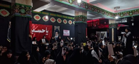 تصاویر/برگزاری اجتماع زینبیون در مدرسه علمیه کوثر زرندیه