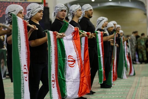 تصاویر/ آیین بزرگداشت ۶۱ شهید آذربایجان شرقی