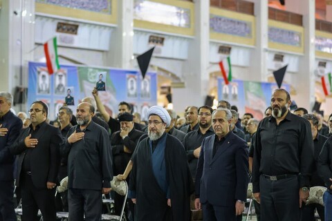 تصاویر/ آیین بزرگداشت ۶۱ شهید آذربایجان شرقی