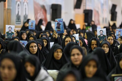 تصاویر/ آیین بزرگداشت ۶۱ شهید آذربایجان شرقی