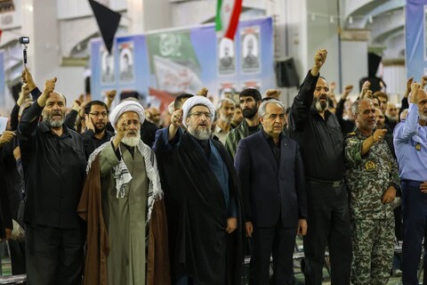 تصاویر/ آیین بزرگداشت ۶۱ شهید آذربایجان شرقی