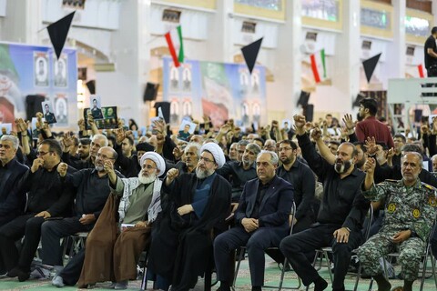 تصاویر/ آیین بزرگداشت ۶۱ شهید آذربایجان شرقی