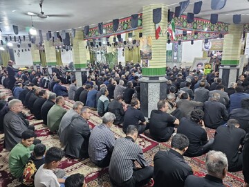 بزرگداشت شهدای حملات اخیر رژیم صهیونیستی در بویین زهرا