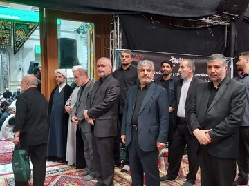 برگزاری گرامی‌داشت شهدای حمله رژیم صهیونی به ندامتگاه اوین در تهران