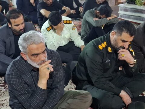 تصاویر/ مراسم عزاداری دهه دوم محرم الحرام هیئت رزمندگان اسلام کاشان