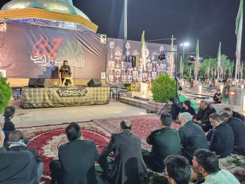 تصاویر/ مراسم عزاداری دهه دوم محرم الحرام هیئت رزمندگان اسلام کاشان