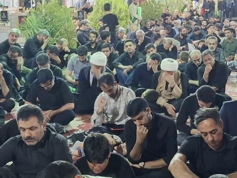 تصاویر/ مراسم عزاداری دهه دوم محرم الحرام هیئت رزمندگان اسلام کاشان