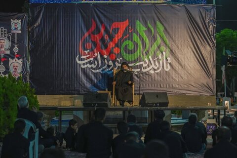 تصاویر/ مراسم عزاداری دهه دوم محرم الحرام هیئت رزمندگان اسلام کاشان