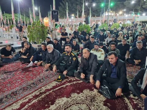 تصاویر/ مراسم عزاداری دهه دوم محرم الحرام هیئت رزمندگان اسلام کاشان