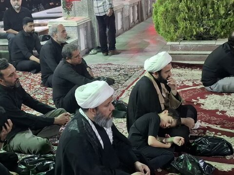 تصاویر/ مراسم عزاداری دهه دوم محرم الحرام هیئت رزمندگان اسلام کاشان