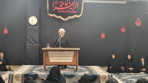 تصاویر/ عزاداری پرشور بانوان سیرجانی در دهه اول محرم