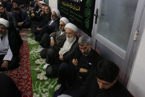 تصاویر / مراسم عزاداری دهه دوم محرم در دفتر امام جمعه اصفهان