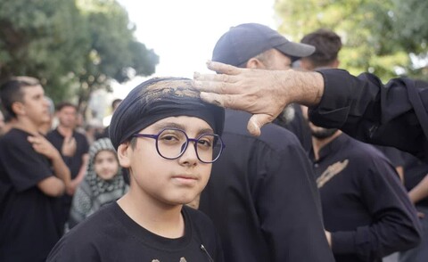 تصاویر/ برگزاری قافله عزاداری حیدریون در زنجان
