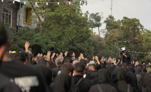 تصاویر/ برگزاری قافله عزاداری حیدریون در زنجان