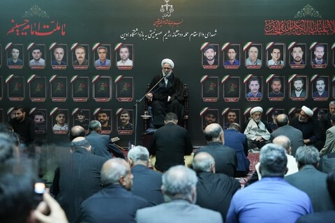 تصاویر/ مراسم یادبود شهدای حمله رژیم جنایتکار صهیونیستی به ندامتگاه اوین