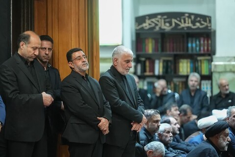 تصاویر/ مراسم یادبود شهدای حمله رژیم جنایتکار صهیونیستی به ندامتگاه اوین