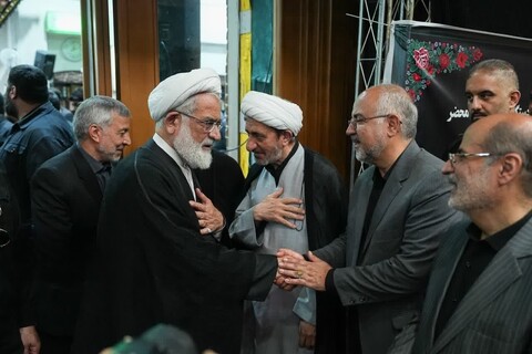 تصاویر/ مراسم یادبود شهدای حمله رژیم جنایتکار صهیونیستی به ندامتگاه اوین