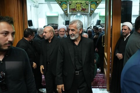 تصاویر/ مراسم یادبود شهدای حمله رژیم جنایتکار صهیونیستی به ندامتگاه اوین