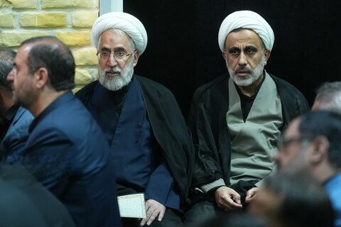 تصاویر/ مراسم یادبود شهدای حمله رژیم جنایتکار صهیونیستی به ندامتگاه اوین