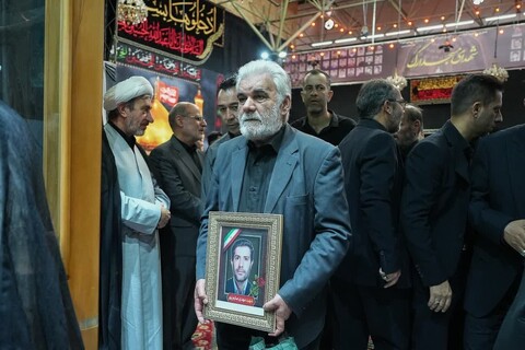 تصاویر/ مراسم یادبود شهدای حمله رژیم جنایتکار صهیونیستی به ندامتگاه اوین