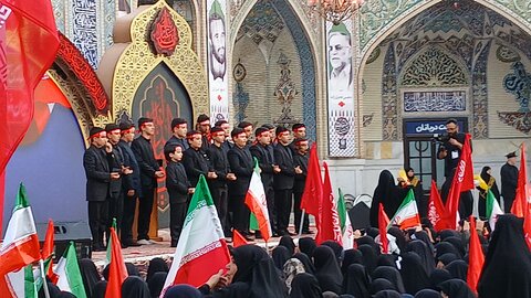 تصاویر/ اجتماع حماسی بانوان مشهدالرضا(ع) یک ایران زینب