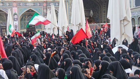 تصاویر/ اجتماع حماسی بانوان مشهدالرضا(ع) یک ایران زینب