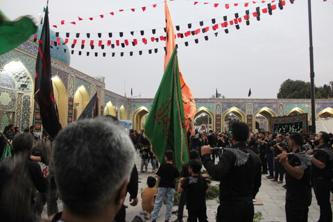 تصاویر/ تشییع نمادین شهدای کربلا در شهر جوپار